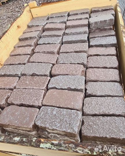 Брусчатка колото галтованная от 100 м2