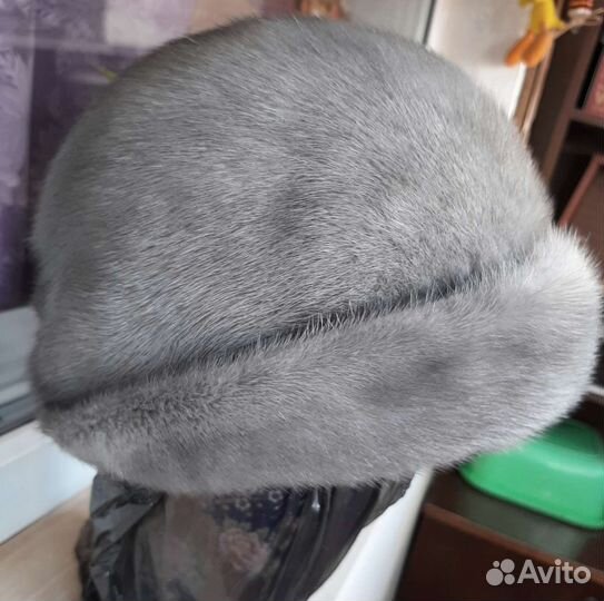 Шапка норковая женская