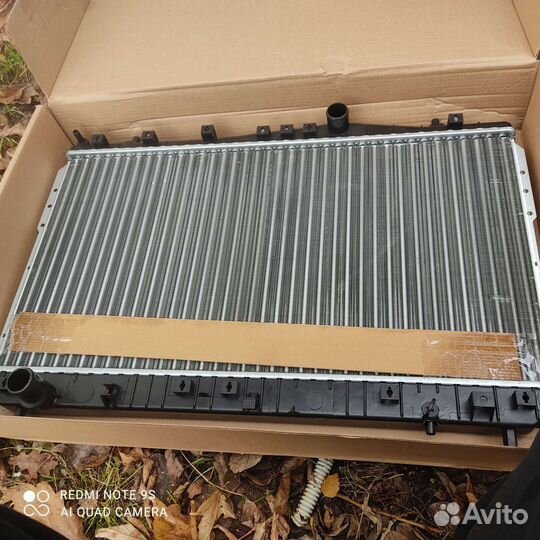 Радиатор охлаждения на chevrolet lacetti 1.4-1.8мт