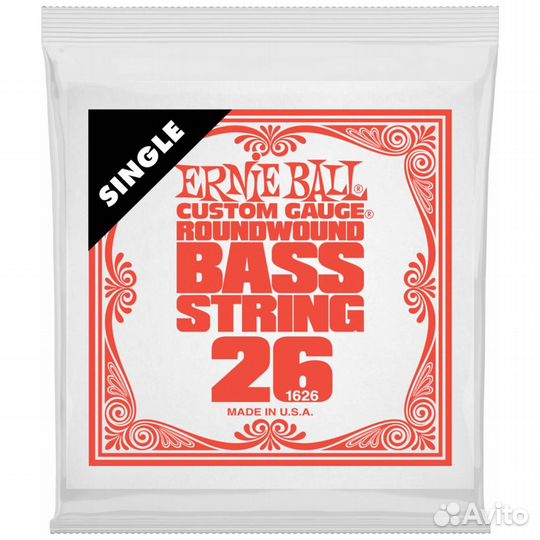 Ernie ball 1626 Nickel Wound.026 - Струна одиноч