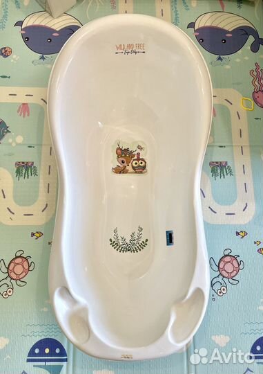 Ванночка для купания с горкой