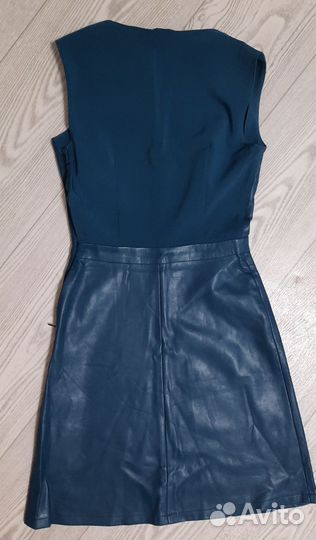 Платье кожаное (экокожа)