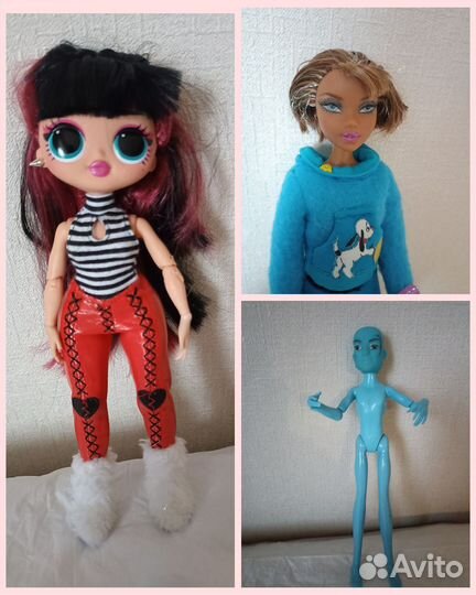 Куклы. Лол, Мейсин, Монстер Хай