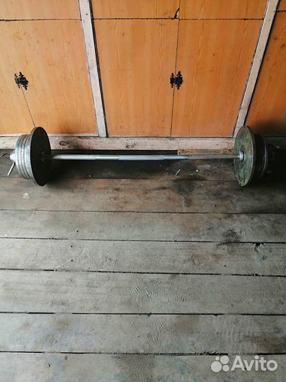 Штанга блины бу