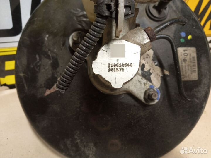 Вакуумный усилитель с гтц Nissan Qashqai J10