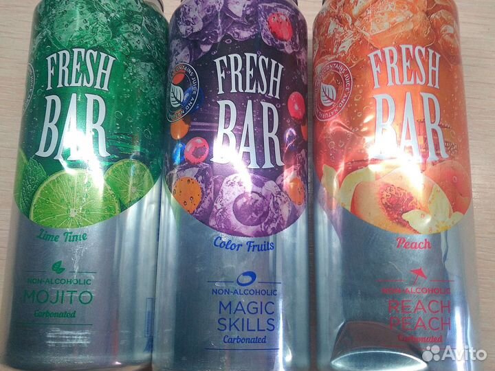 Жестяные банки от Fresh Bar(декоративные)