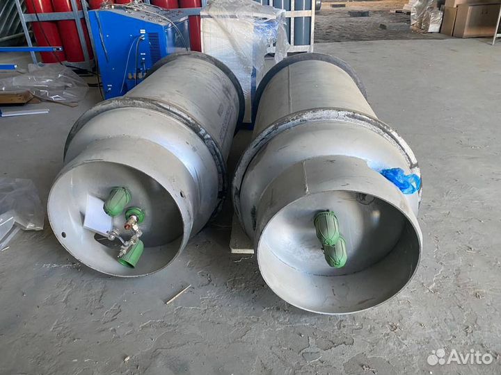 Баллоны для газового пожаротушения и фреон хладон