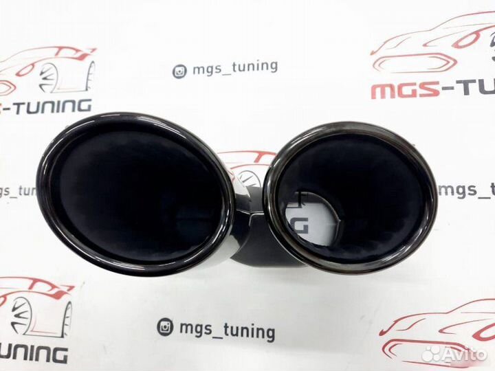 Насадки на Mercedes стиль A45 AMG v177 black