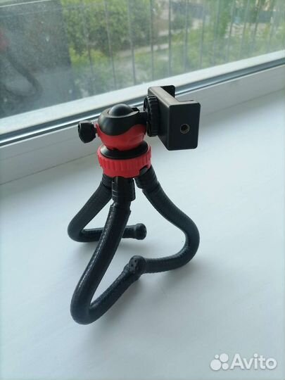 Гибкий штатив-тринога для телефона
