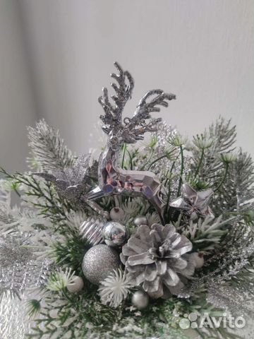 Новогодний декор, композиция, декор для дома
