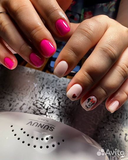 Маникюр с покрытием гель-лаком