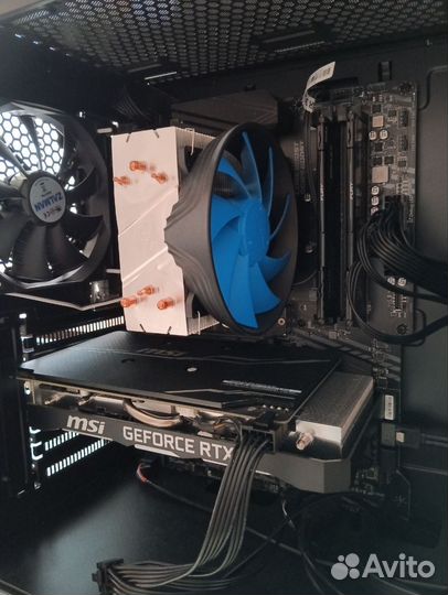 Игровой пк Ryzen 5 5500, RTX 2060