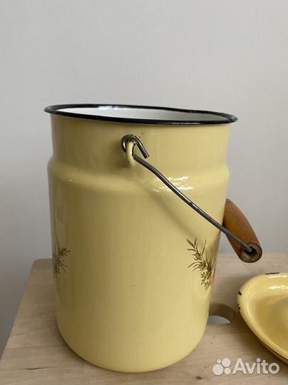 Бидон эмалированный СССР
