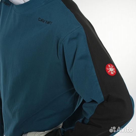Лонгслив cav empt голубой