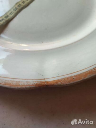 Тарелка всеукртрест советская