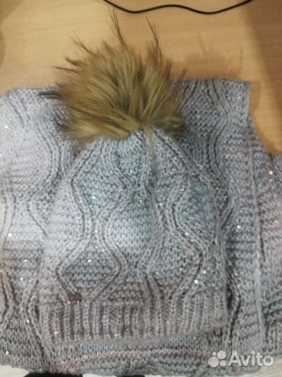 Набор шапка и снуд