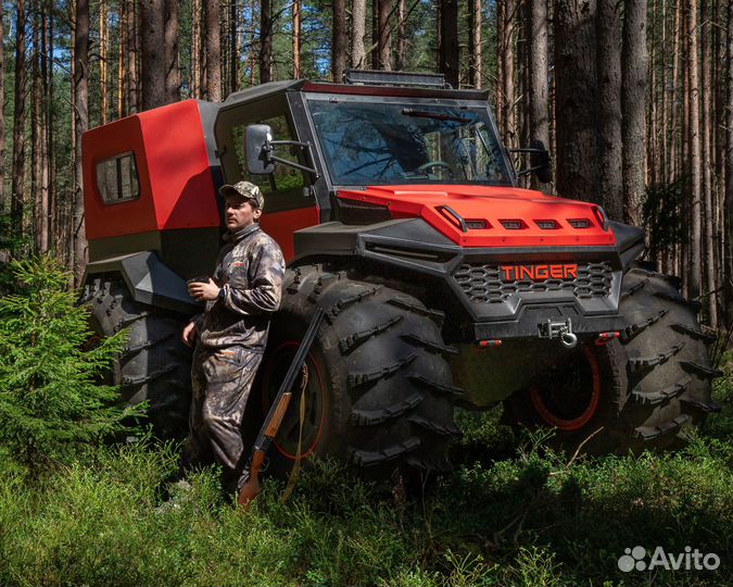 Вездеход Tinger TF4 для охоты и рыбалки