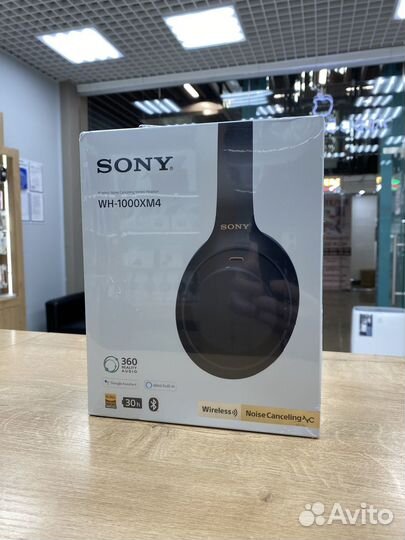 Новые наушники Sony WH-1000XM4