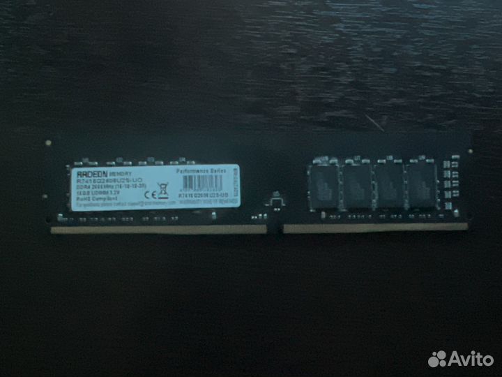 Оперативная память ddr4 16gb 2666 amd