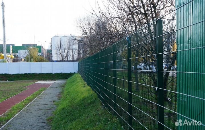 Забор из 3D сетки ,калитки под ключ