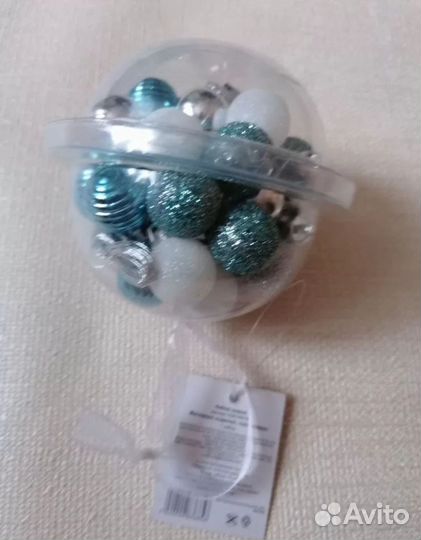 Новый Набор Елочных Шаров