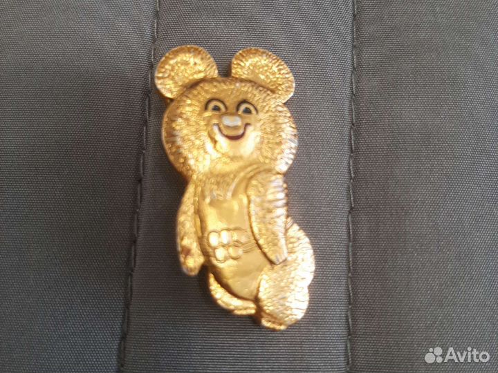 Значок олимпийский мишка