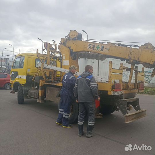 Установка опор Лэп