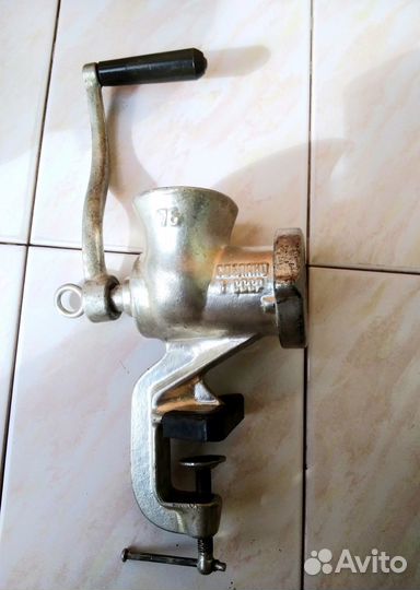 Мясорубка ручная СССР гост