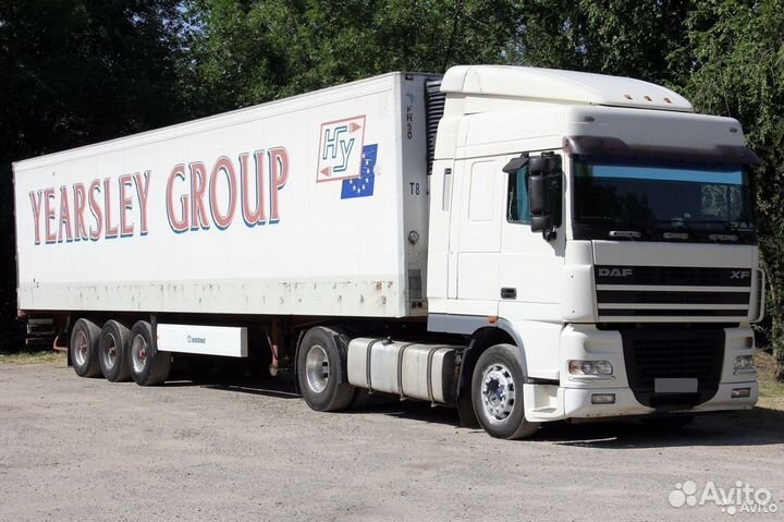 DAF XF 95.430 с полуприцепом, 2005