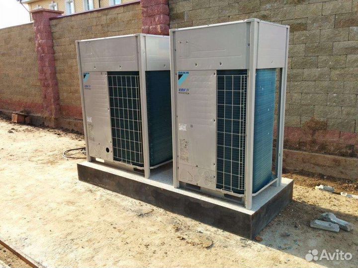 Установка кондиционера,мультизональные VRV,VRF