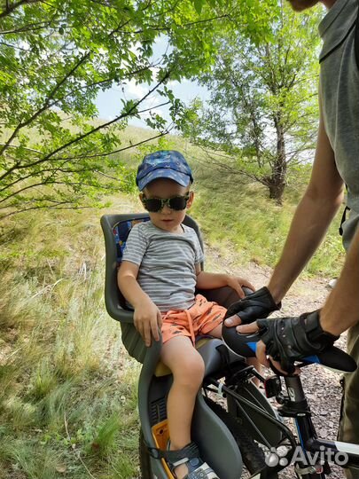 Детское велокресло заднее