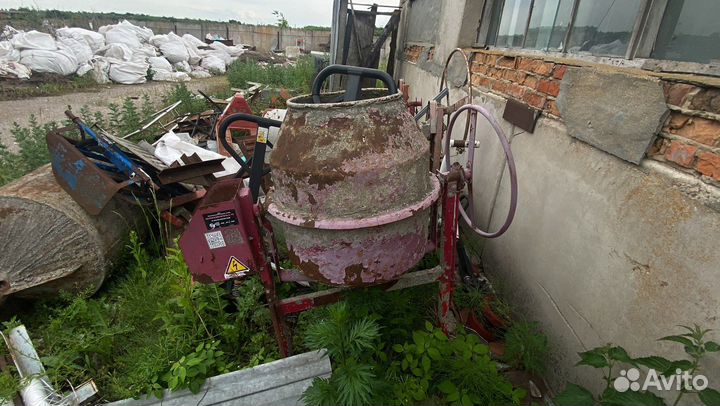 Бетономешалка бу, рохля