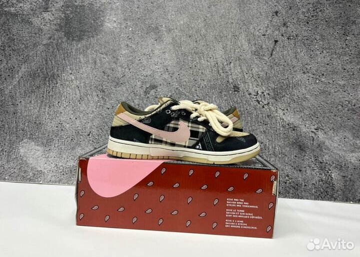 Кроссовки Nike SB dunk low x Cactus Jack Люкс
