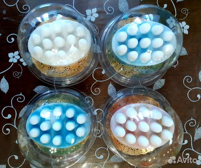 Мыло ручной работы с люфой