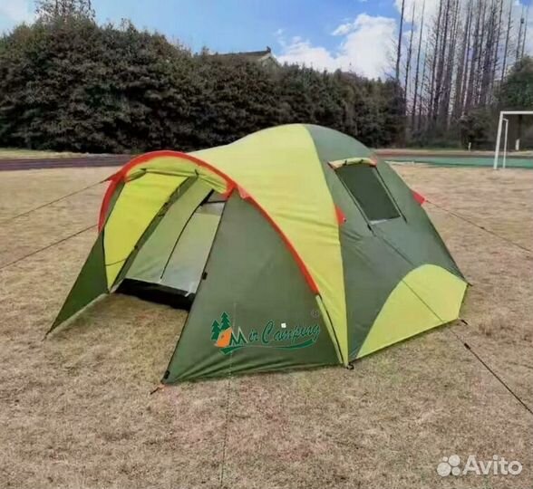 Палатка туристическая четырехместная в ассортимент