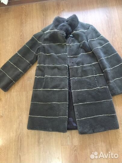 Шуба из бобрика