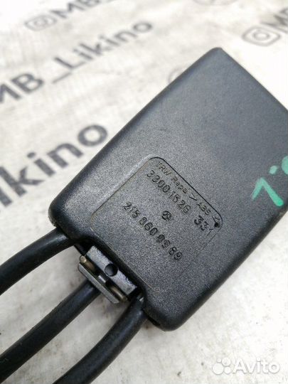 Замок ремня безопасности задний левый Mercedes Cl