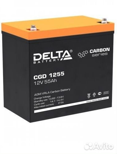 Аккумулятор Delta CGD 1255