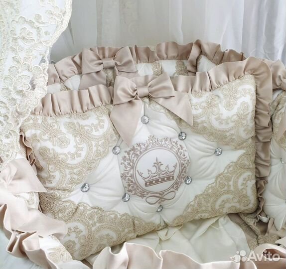 Бортики в детскую кроватку