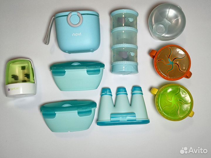 Детская посуда для кормления пакетом