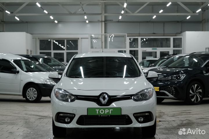 Renault Fluence 1.6 CVT, 2014, 125 000 км