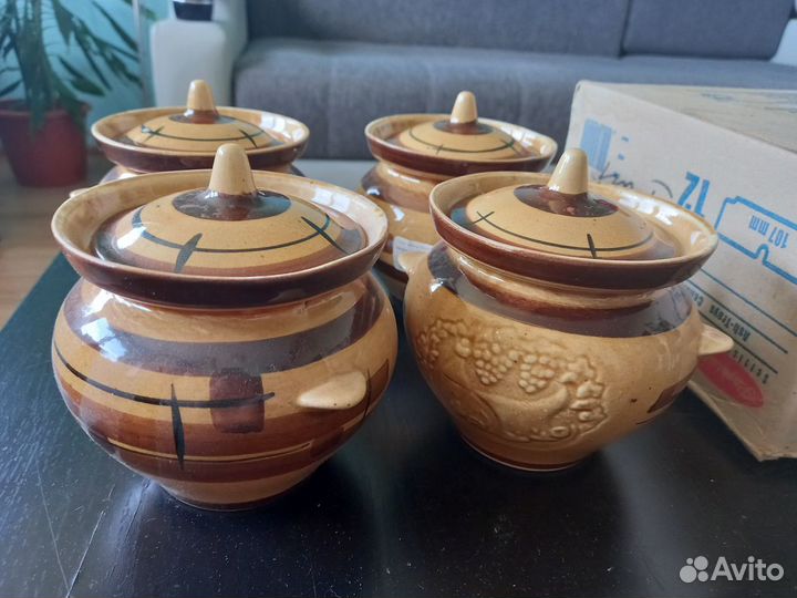 Керамические горшочки для запекания