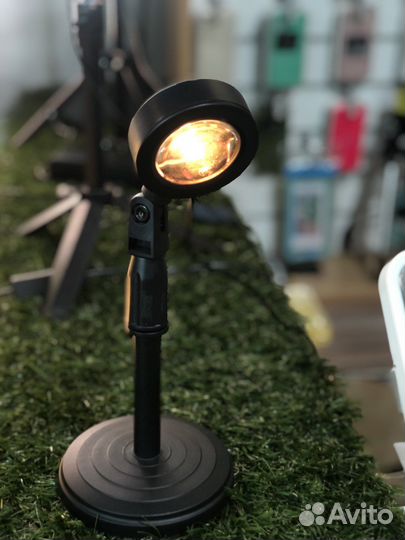 Настольная лампа цветная (микс)