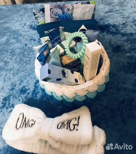 Бьюти кейс, бьюти корзинка с наполнением