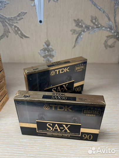 Аудиокассеты TDK SA-X 90 japan market
