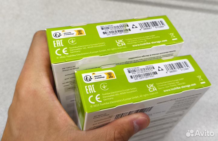 Новые HDD Toshiba 4Tb 2.5