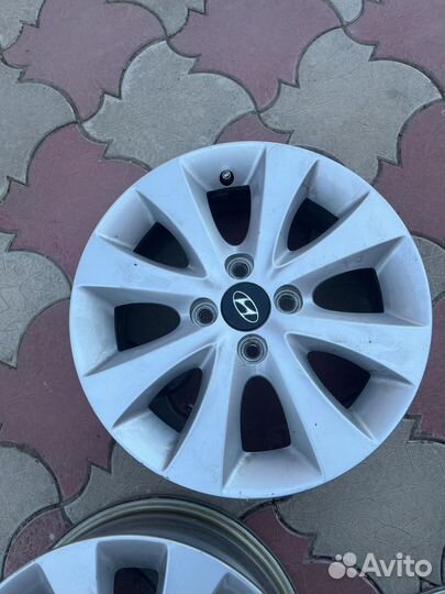 Диски на hyundai solaris r 15