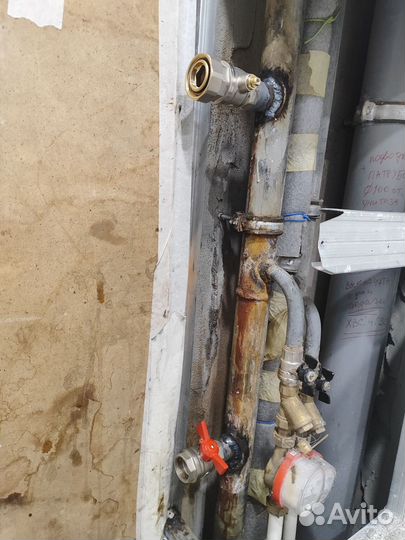 Сварщик сантехник, сварка труб, перенос стояков