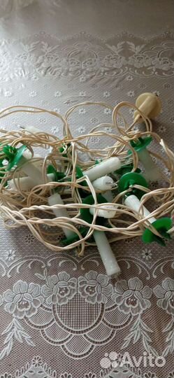 Гирлянда новогодняя советская