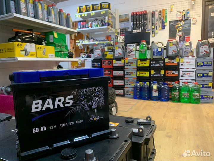 Аккумулятор bars 60 оп пп